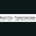 Braille Translations